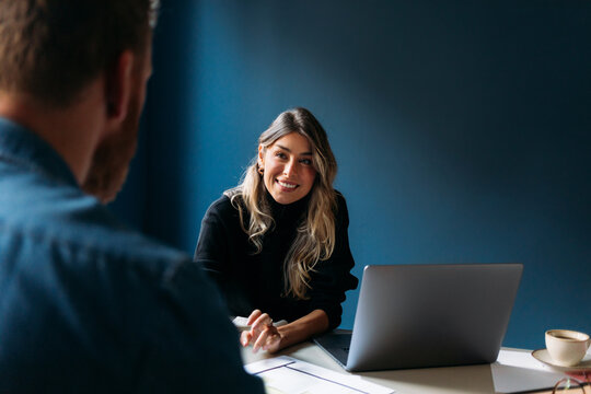 Meeting with client
