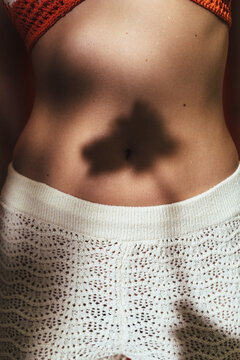 Summer - Sunlight on woman body