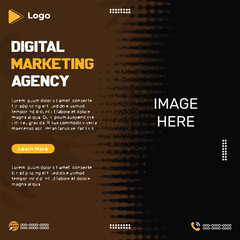 Marketing agency instagram story and social media post template | Marketing agency social media and instagram post or banner template design | campaign, marketing campaign media marketing banner flyer