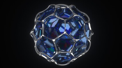 Abstract transparent object