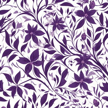 Purple lily Flowers  