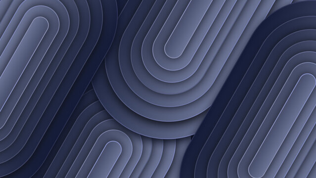 Abstract gradient tech background with geometric transparent shapes