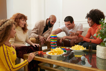 House party with friends