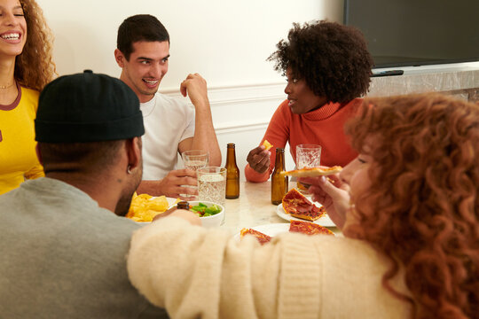 House party with friends