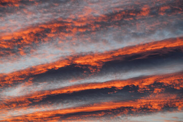 Sunset / sunrise clouds sky