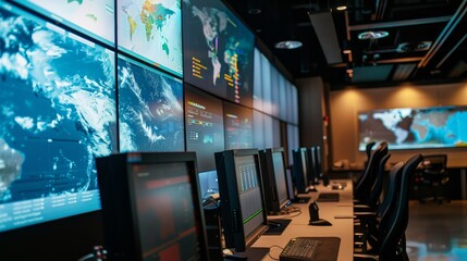 Weather prediction center AI at the helm - obrazy, fototapety, plakaty