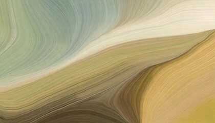 landscape orientation graphic with waves contemporary waves illustration with pastel brown cadet...