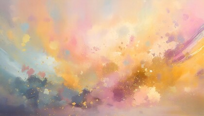 colorful background with paint splashes