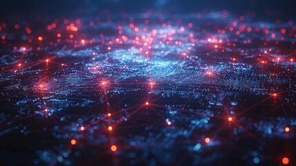 High-speed data networks, global connectivity visualization