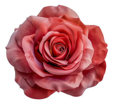A rose is the main focus of the image, with its petals and stem visible - stock png.
