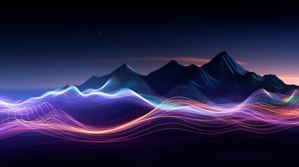 Digital Aurora, Witnessing Abstract Phenomena in the Technological Sky