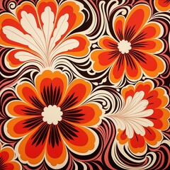 Watercolor flower painting