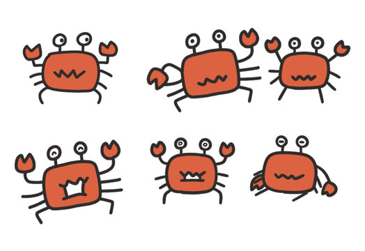 カニのイラスト