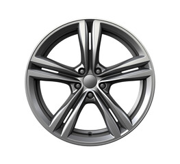 wheel of the car isolated