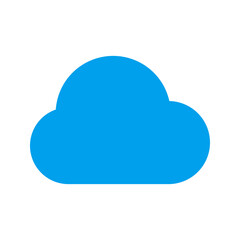 cloud duo tone icon
