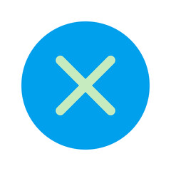 Obraz premium close duo tone icon