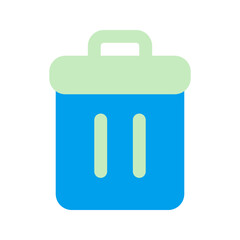 delete duo tone icon