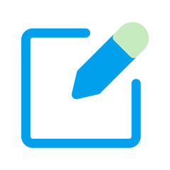 edit duo tone icon