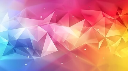 Colorful abstract corporate polygonal background