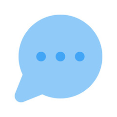 message flat icon
