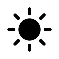 brightness glyph icon