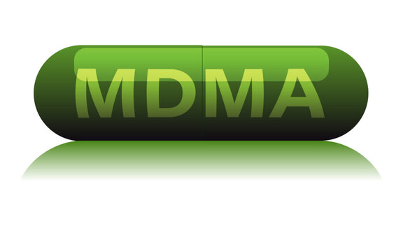 Green MDMA Pill: Purple MDMA Pill
