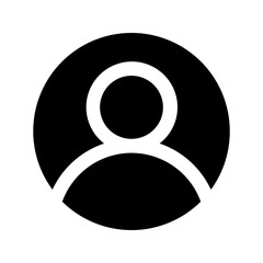 profile glyph icon