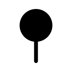 pin glyph icon