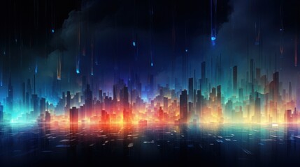 Digital Aurora, Witnessing Abstract Phenomena in the Technological Sky