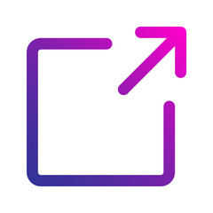 maximize gradient icon