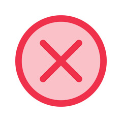 close outline fill icon