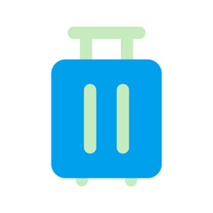 luggage duo tone icon