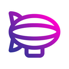 zeppelin gradient icon © dwi