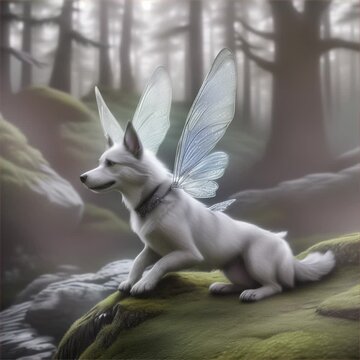 Fairy Fantasy Dog