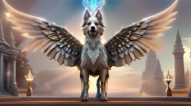 Fairy Fantasy Dog