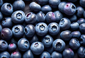 a  beautiful image of fresh blueberries