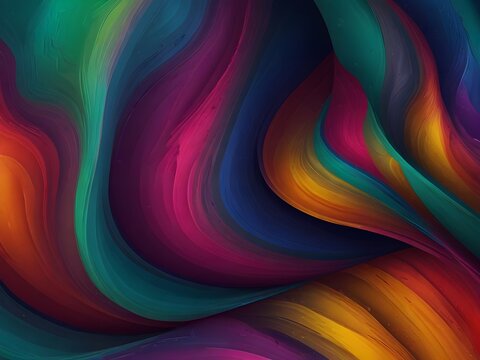 fondo multicolor en forma de ondas