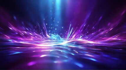 abstract lights blue and purple with a background dynamic beam
