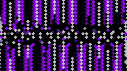 abstract background pattern of purple and gray squares in a vertical arrangement