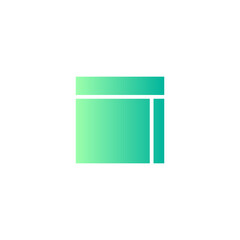 browser gradient icon
