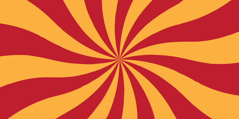Abstract background with sunburst pattern colorful design. Vintage sunrays illustration swirl grunge backdrop line.	