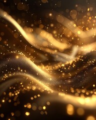 Luxury abstract golden background