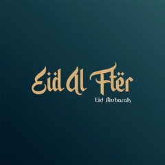 Arabic Typography Eid Mubarak Eid Al-Adha Eid Saeed , Eid Al-Fitr text Calligraphy Eid Mubarak