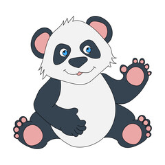 Panda Clipart for Lovers of Wildlife and Wild Animals