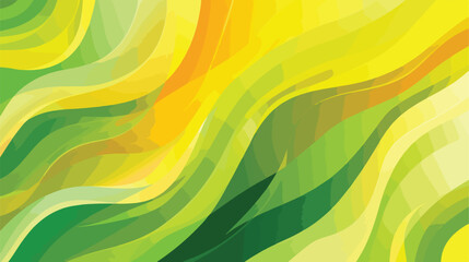 Light Green Yellow background with curved lines