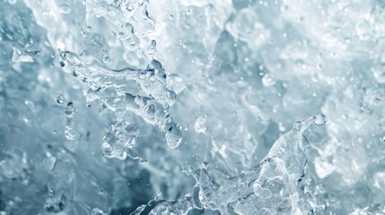 Obraz premium ice splash background 
