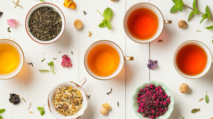 From classic blends to exotic infusions, promises a calming and indulgent tea time. Generative Ai