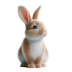 Obraz premium Isolated Animal on a Clear PNG Canvas, Generative AI