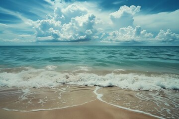 青空と透き通った海