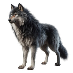 Fototapeta premium Isolated Animal on a Clear PNG Canvas, Generative AI